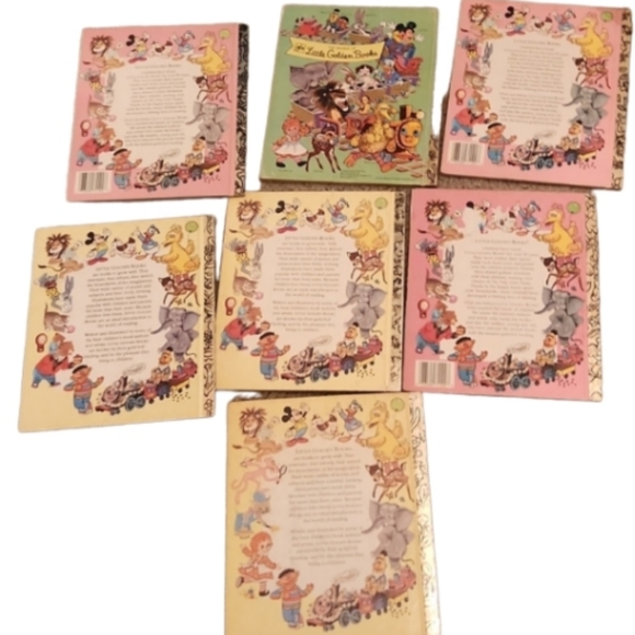 Lot of vintage Mickey Mouse golden books 7 total - Picture 9 of 9